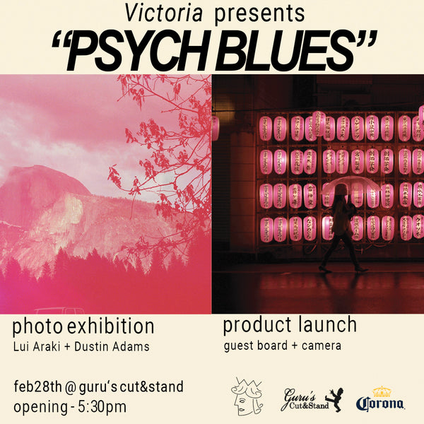VICTORIA "Psych Blues" Exhibition + Product Launch