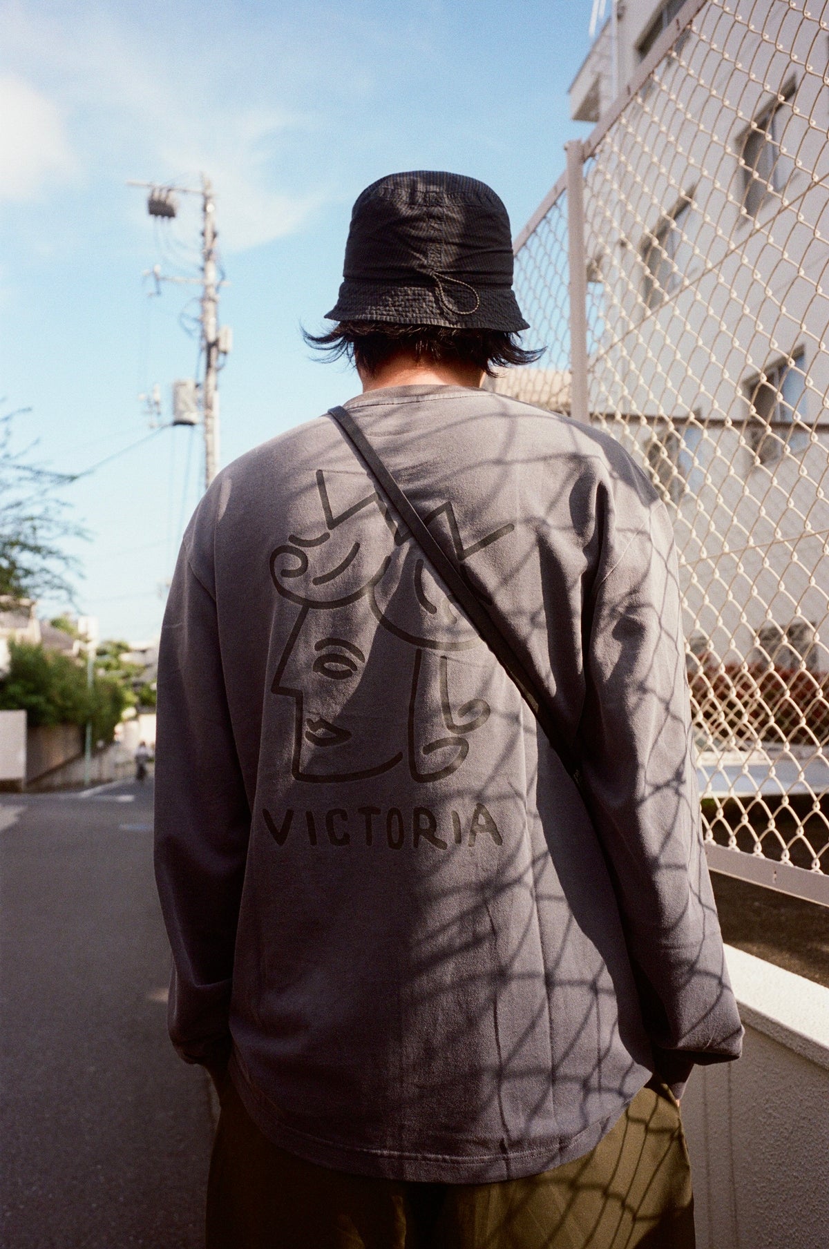 SUNFADED QH L/S TEE