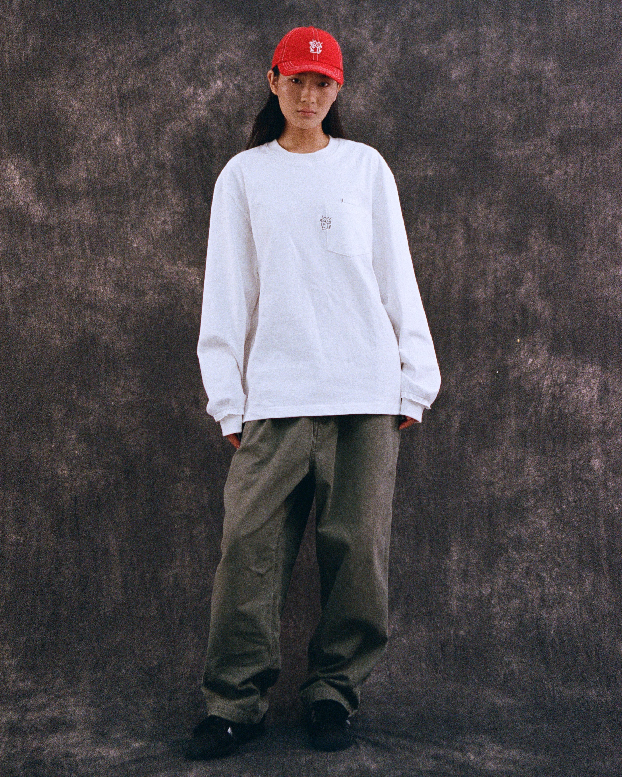 DOUBLE POCKET L/S TEE