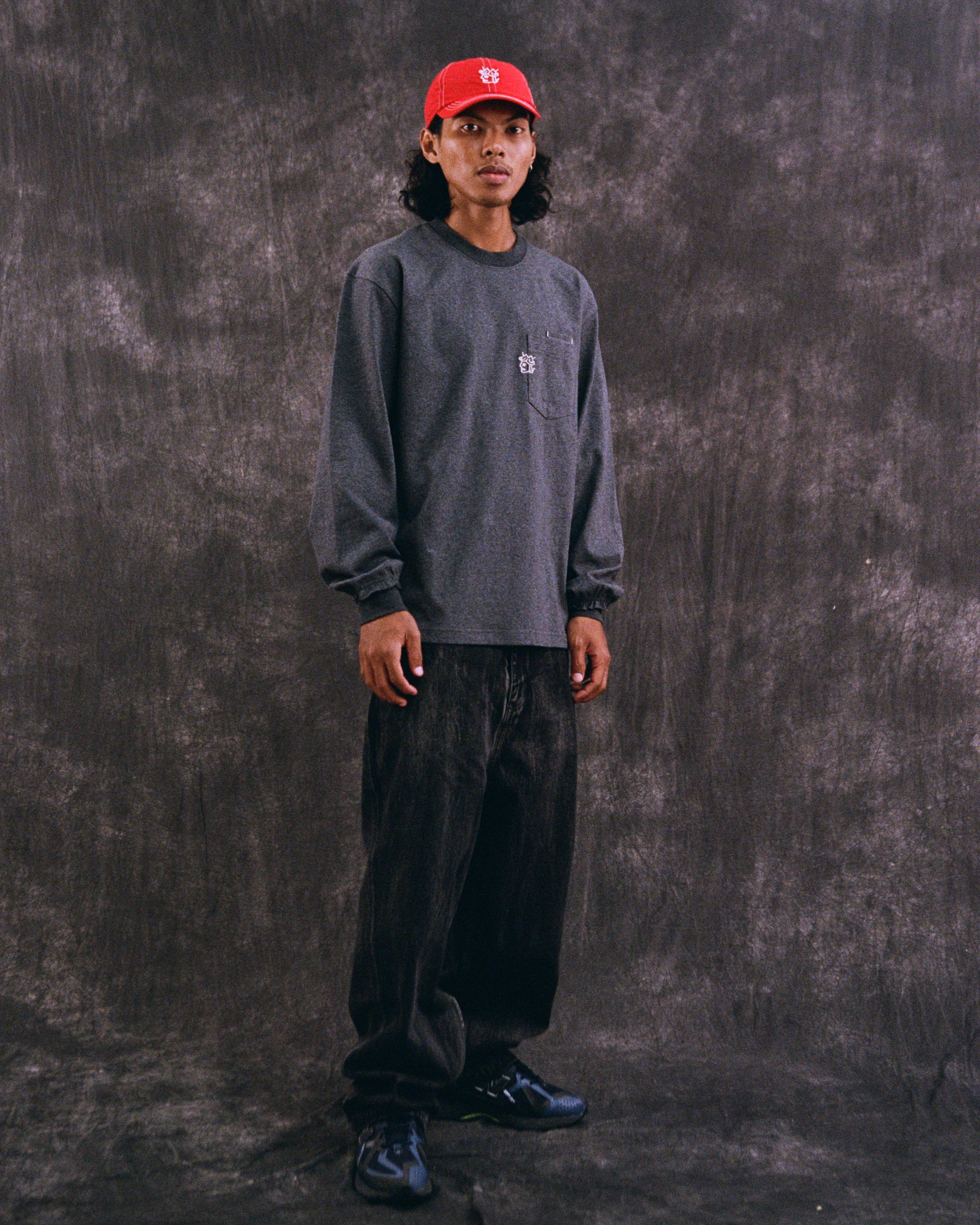 DOUBLE POCKET L/S TEE