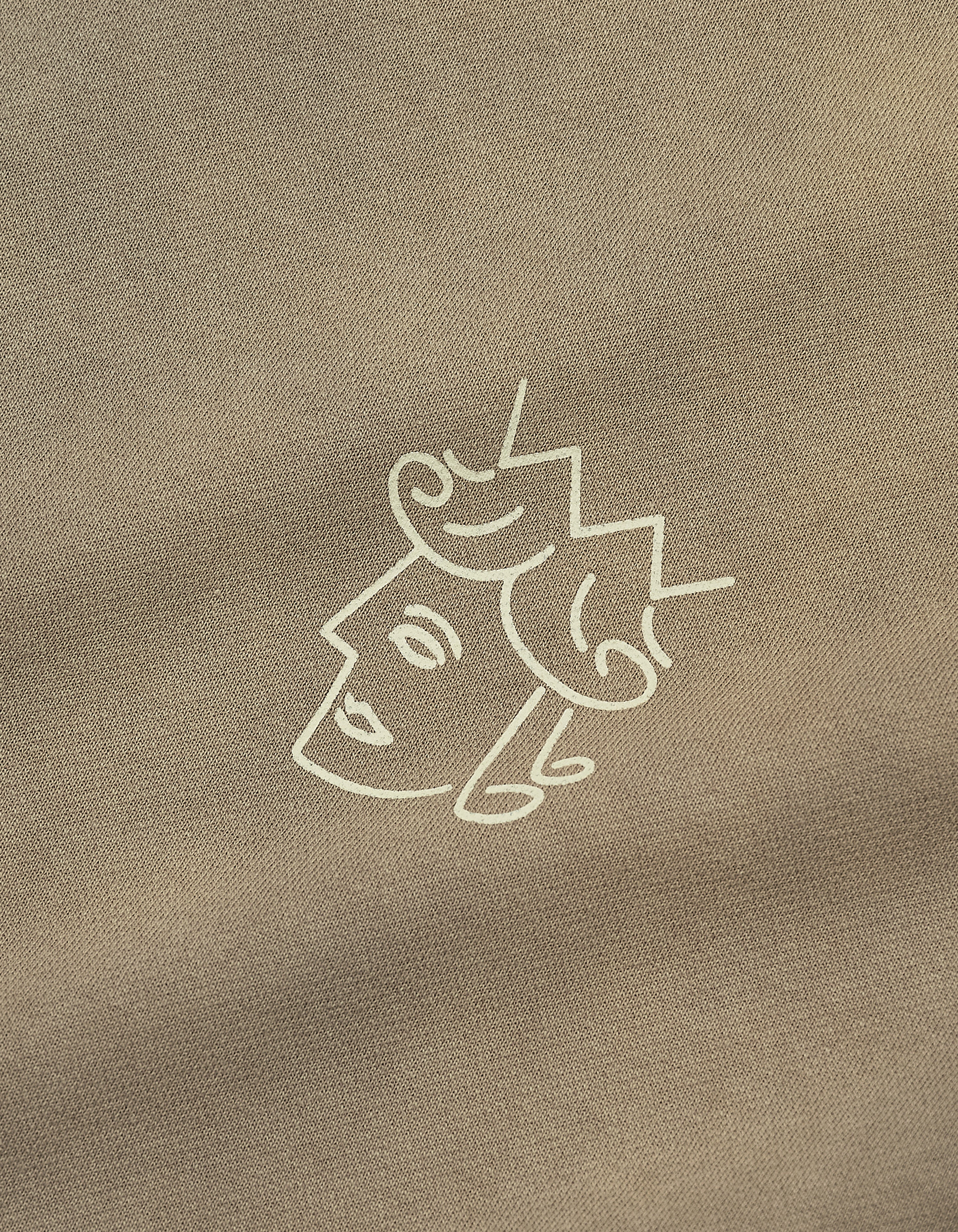 FADED WASH QUEENHEAD LOGO TEE