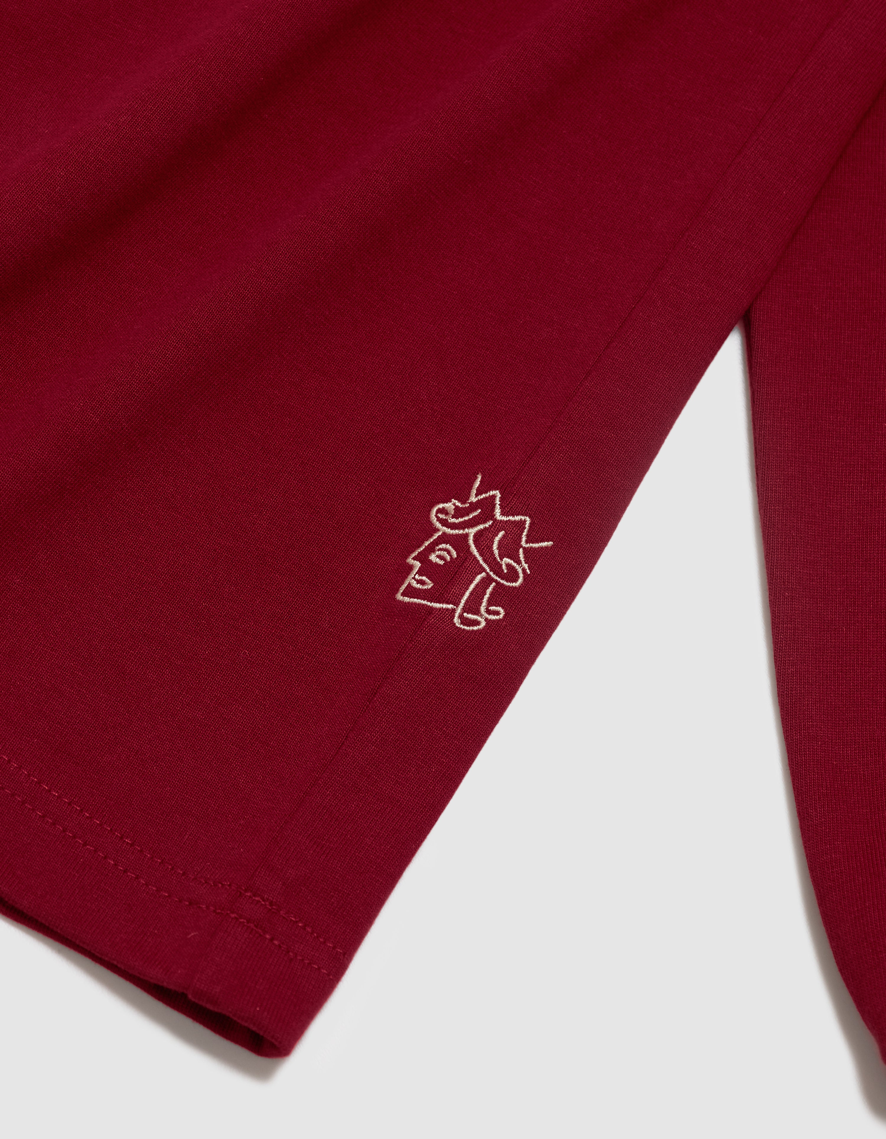 SPIKEY SCRIPT L/S TEE