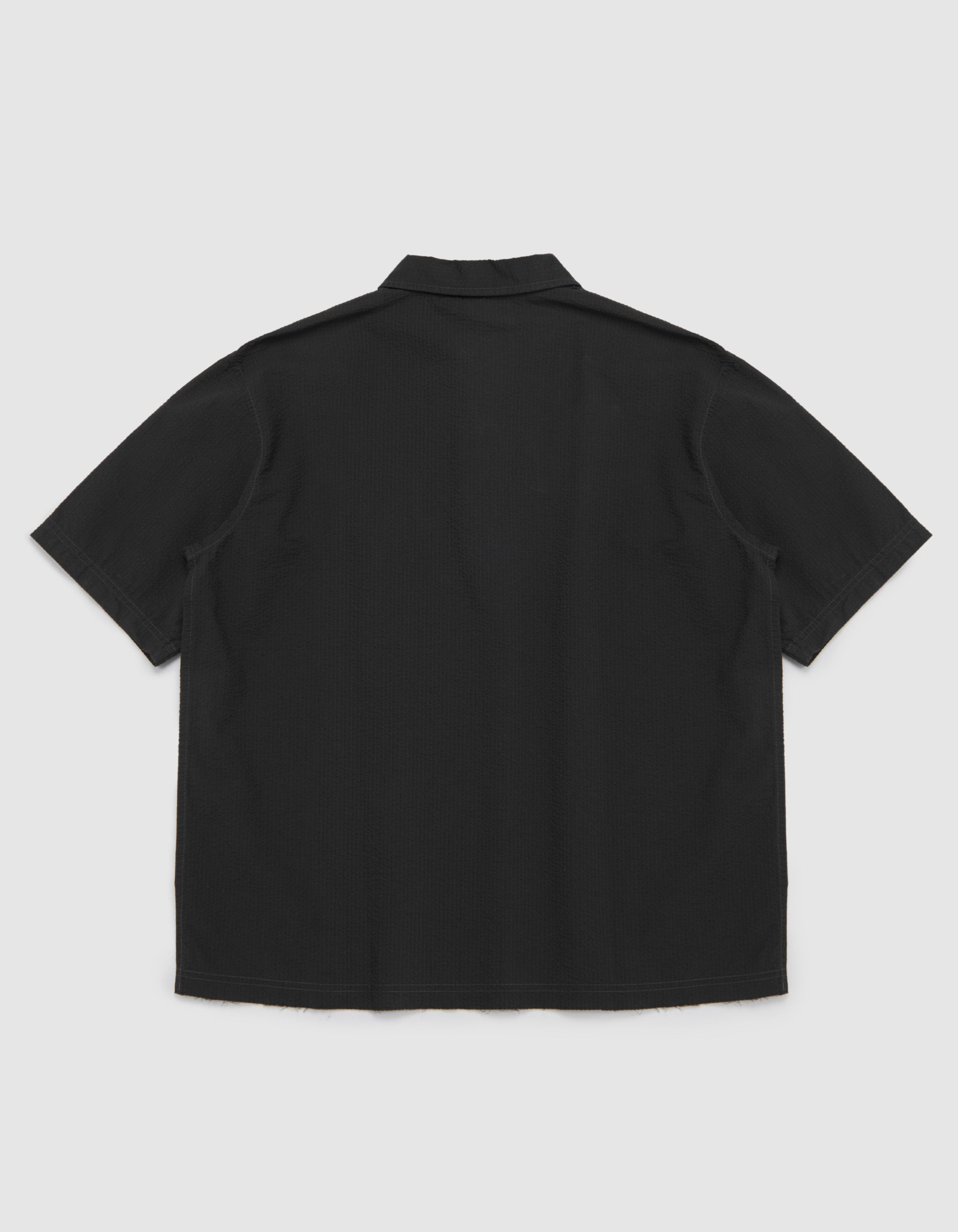 SEERSUCKER QUARTER ZIP SHIRT – VICTORIA HK