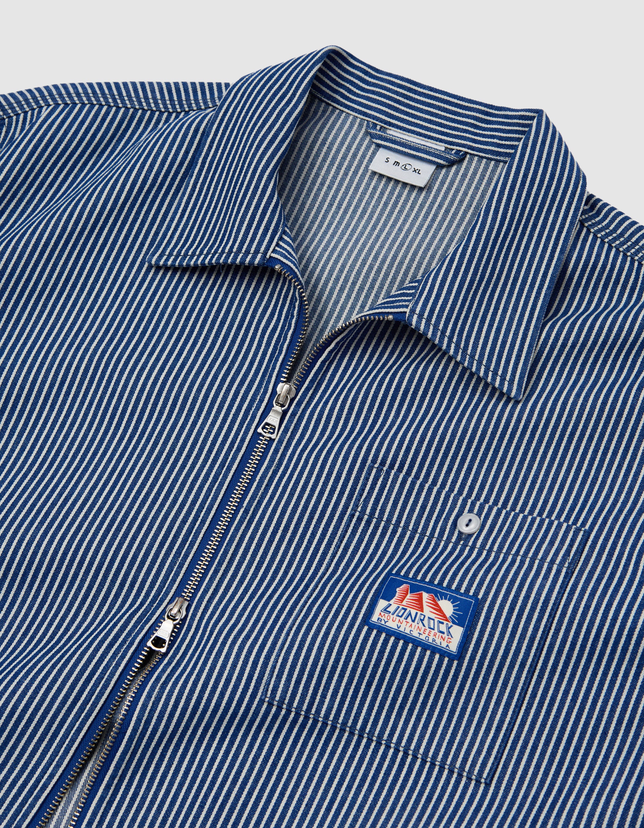 LION ROCK HICKORY ZIP SHIRT