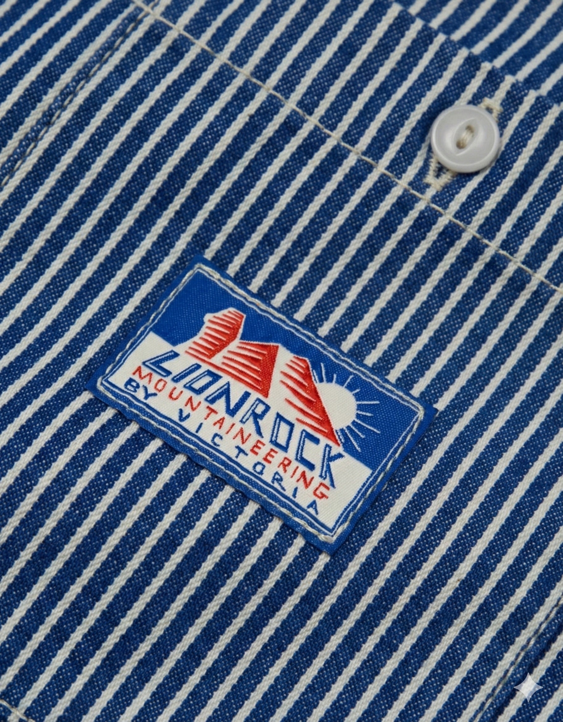 LION ROCK HICKORY ZIP SHIRT