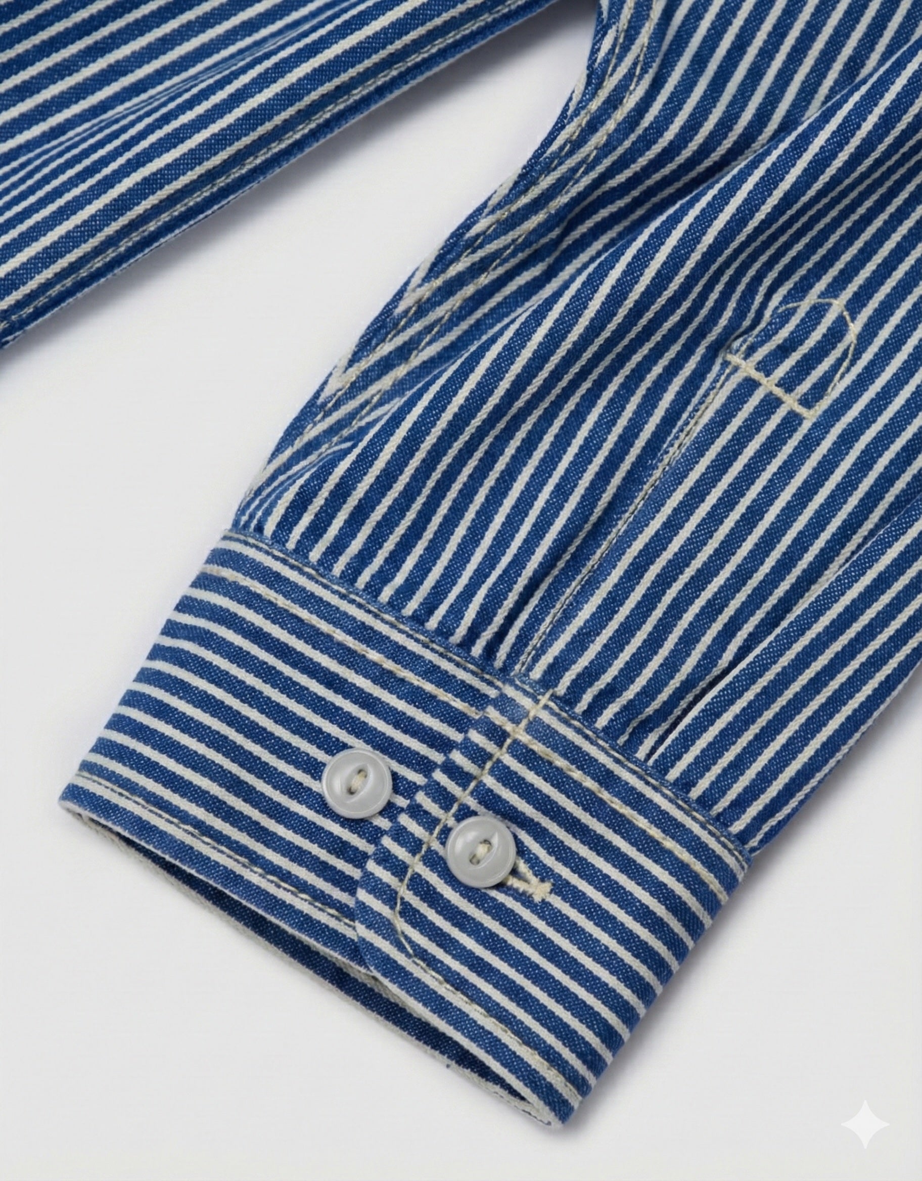 LION ROCK HICKORY ZIP SHIRT