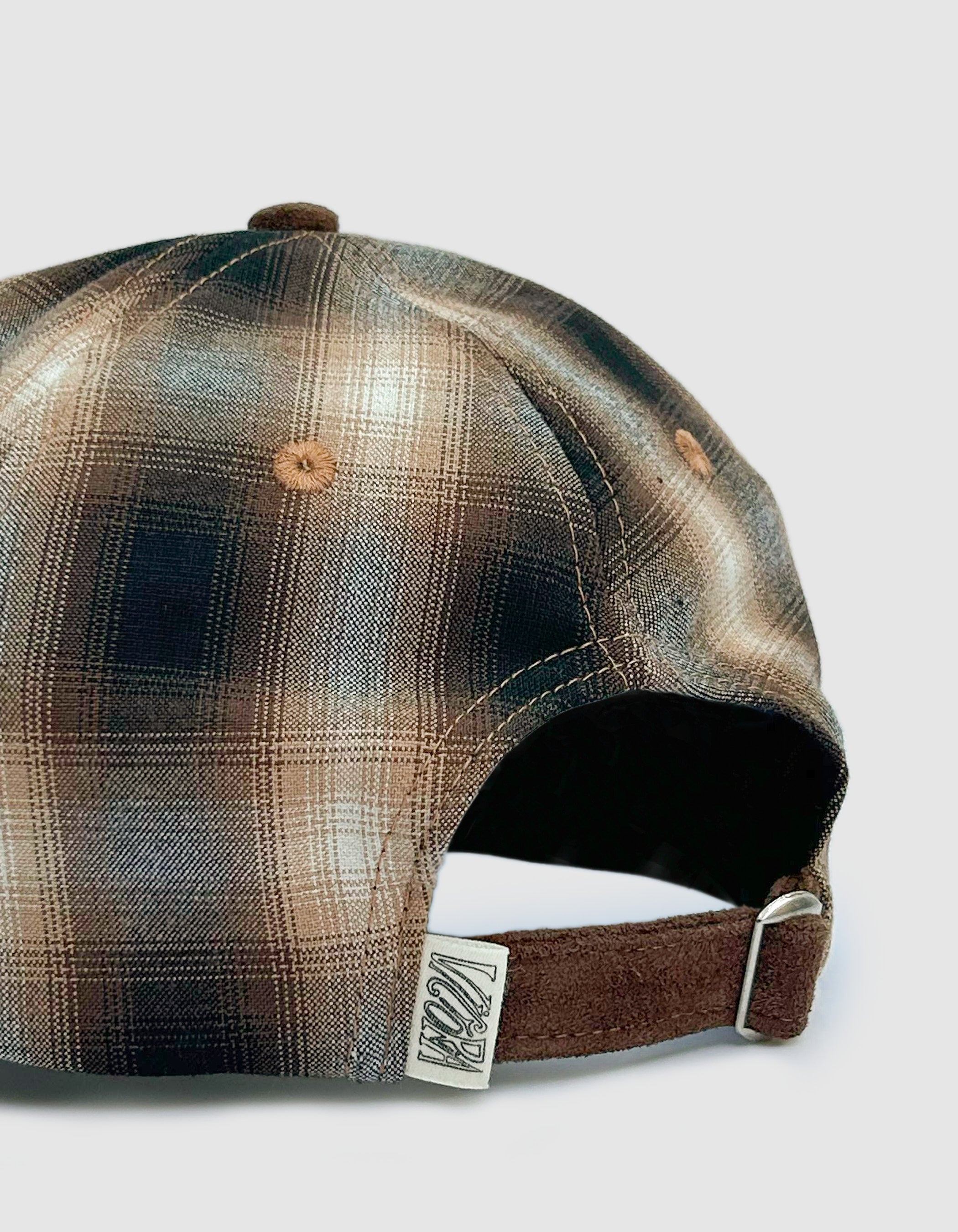 PLAID QH LOGO CAP