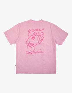CHALK TEE (WASHED PINK)