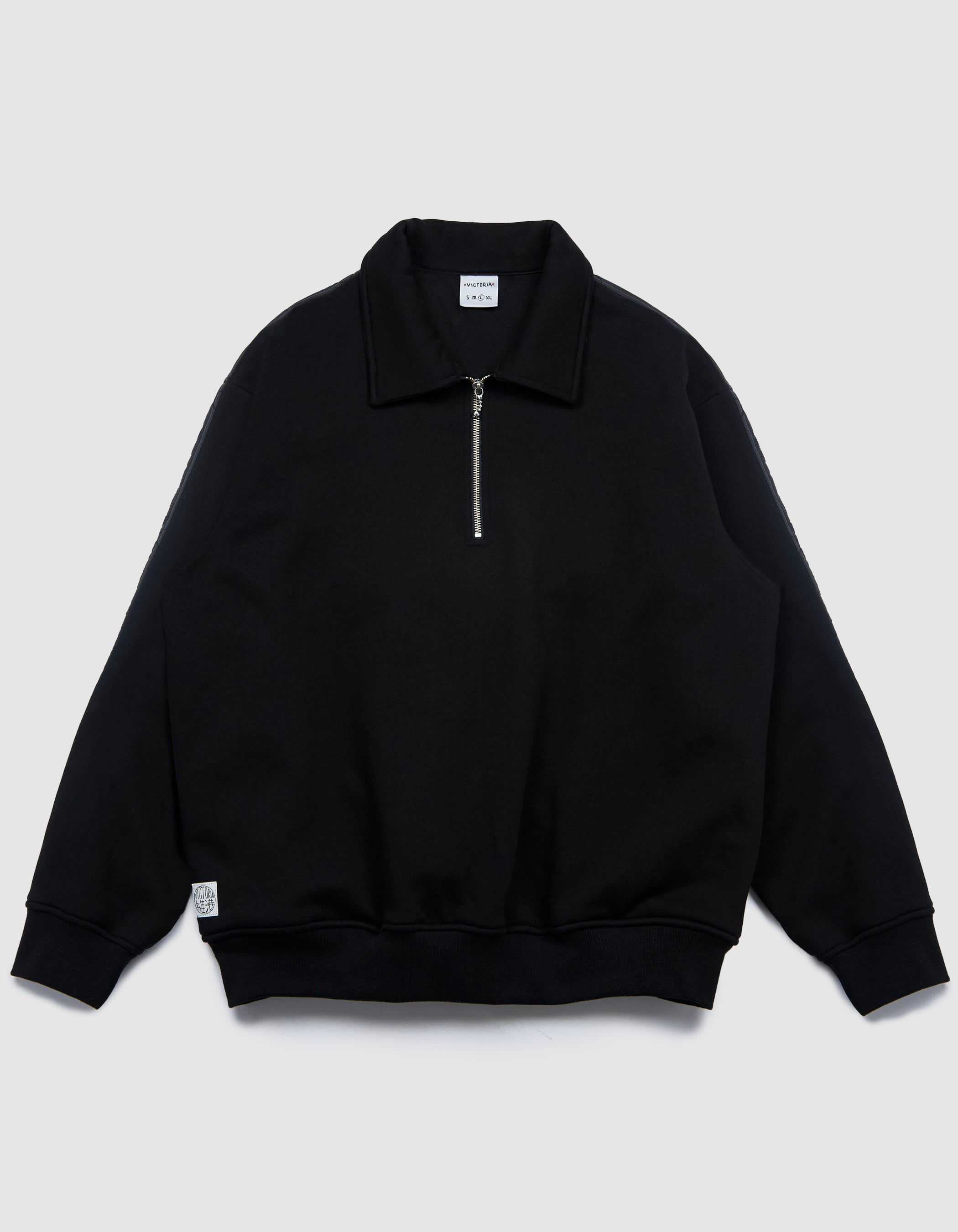 YY QUILTED HALFZIP SWEATSHIRT