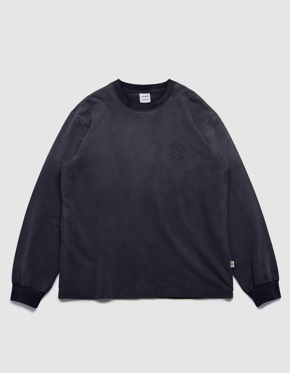 SUNFADED QH L/S TEE