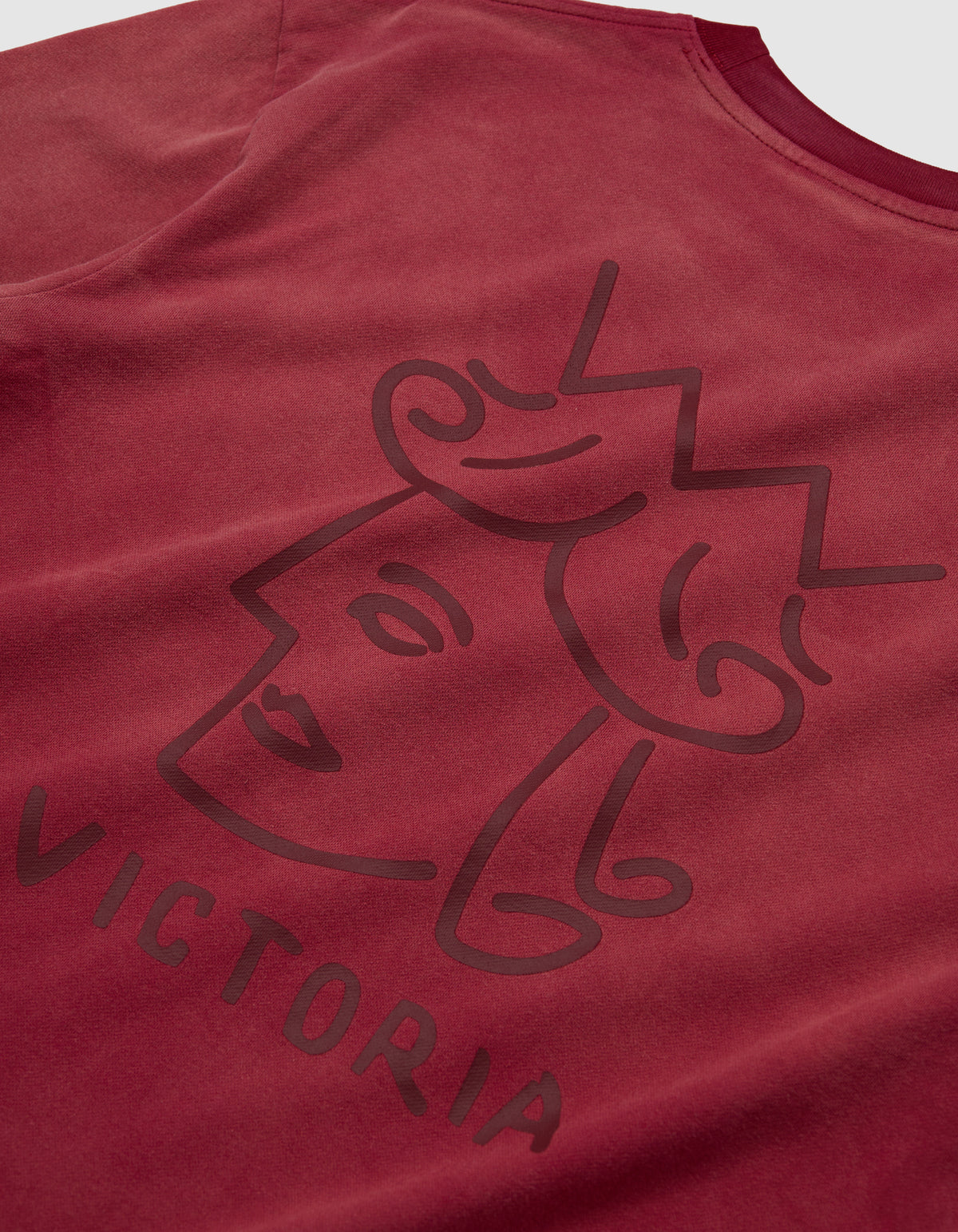 SUNFADED QH L/S TEE