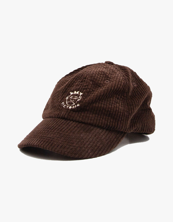 SAD BOI CORDUROY CAP (BROWN)