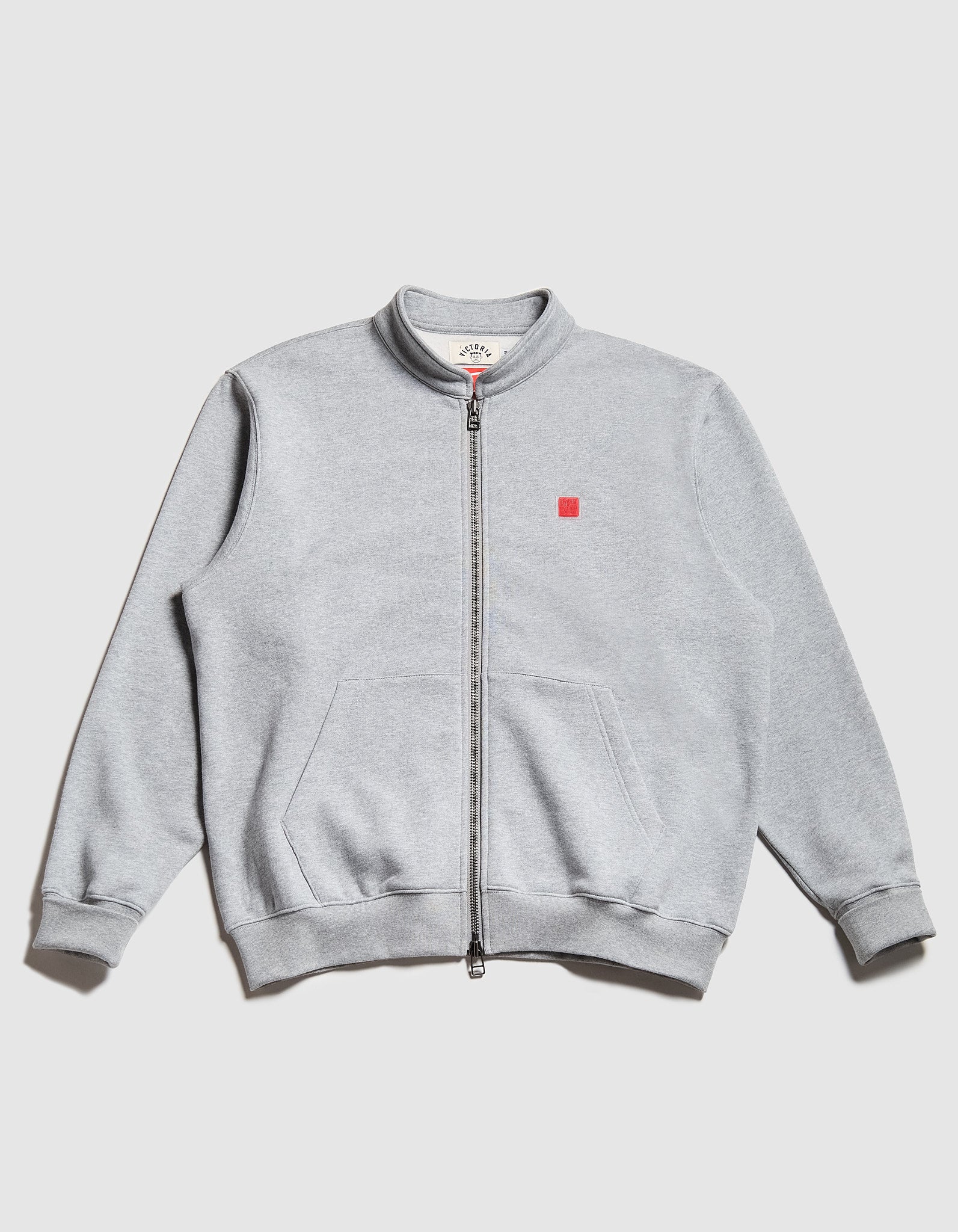 VIC X YP MOCKNECK ZIP-UP SWEATER