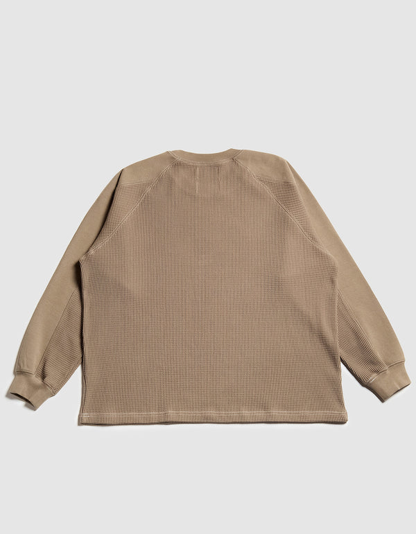 VIC X YP REVERSIBLE WAFFLE SWEATER