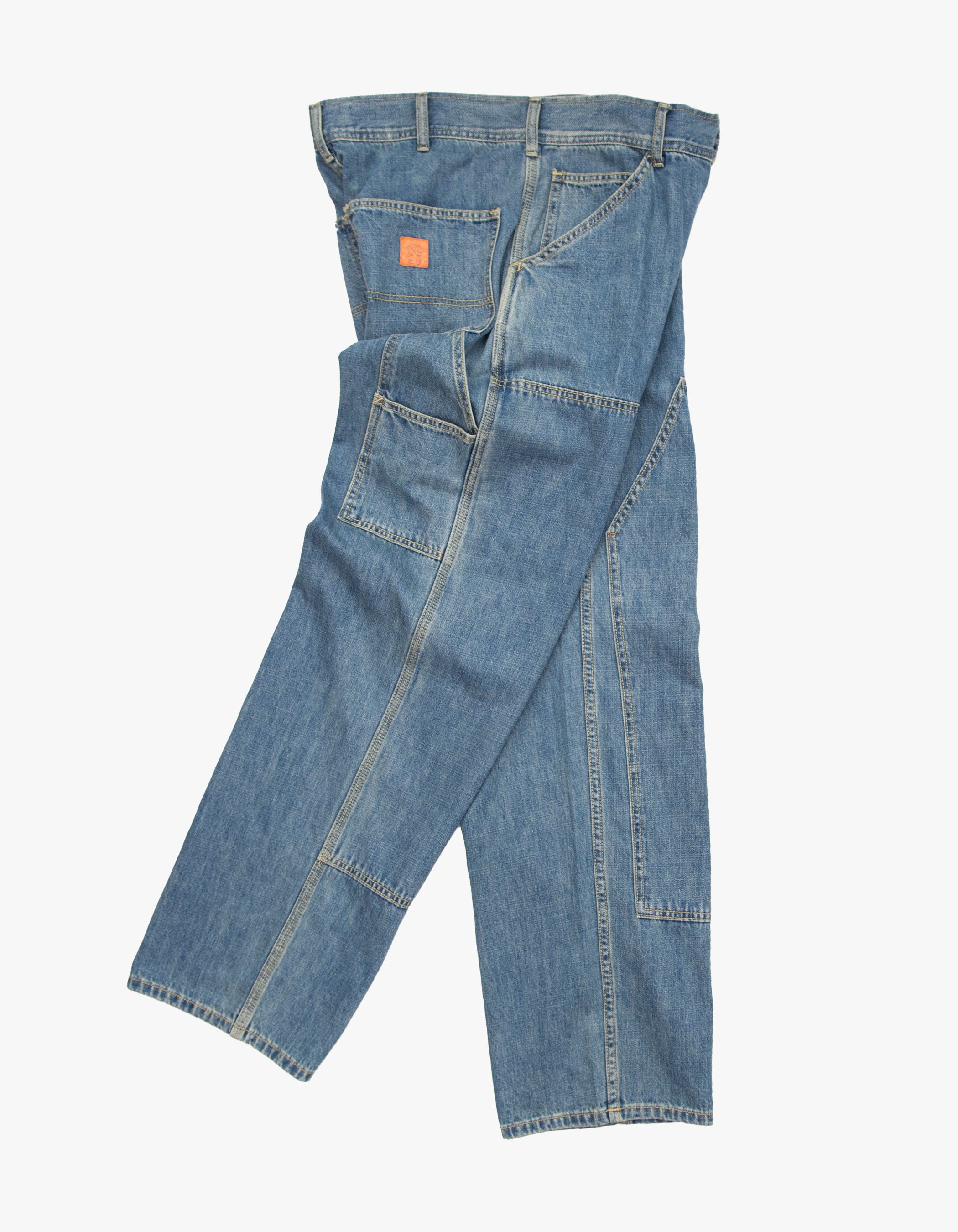 DENIM DOUBLE KNEE WORK PANT